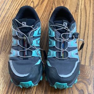 Salomon speed track trail running